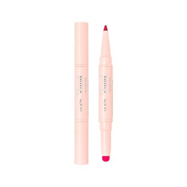 Lápiz Contorno de labios y Lápiz labial brillante Vamp Creamy Duo 012 Cherry Red Pupa