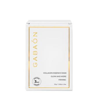 Mascara Facial Gabaón Collagen Essence Mask - 3 Unidades
