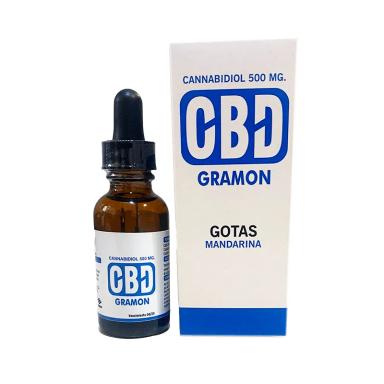 CBD Gramon Cannabidiol 500 mg - Gotas Sublinguales de 30 mL