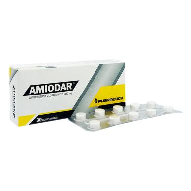 Amiodar Amiodarona Clorhidrato 200 mg - Caja de 30 comprimidos