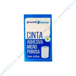 Cinta Adhesiva Micro Porosa 5 Cm x 4,5 M Punto Farma