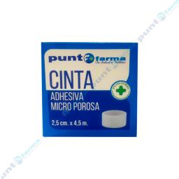 Cinta Adhesiva Micro 2,5 cm x 4,5 m Punto Farma