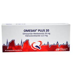 Omesax Plus Olmesartan Medoxomilo 20 mg - Cont. 30 Comprimidos