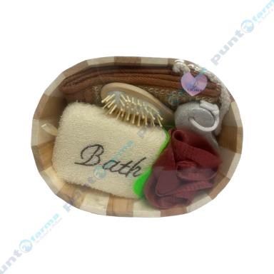 Kit de Baño Ovalado Texco - Cont.5 piezas