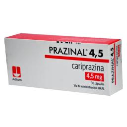 Prazinal Cariprazina 4,5 mg - Cont. 30 Capsulas