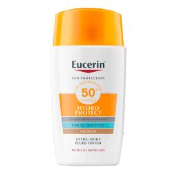 Sun Hydrofluid Tono Medio SPF50 Eucerin - Cont. 50 mL