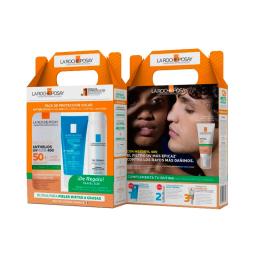 Pack Solar Anthelios Toque Seco Gel Crema Con Color La Roche Posay
