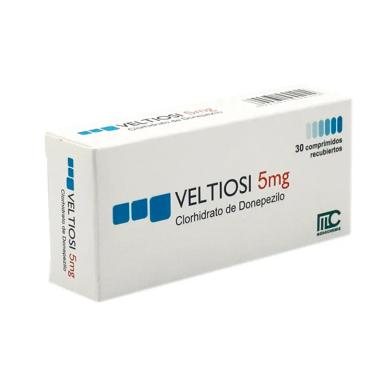 Veltiosi Clorhidrato de Donepezilo 5 mg - Cont. 30 Comprimidos