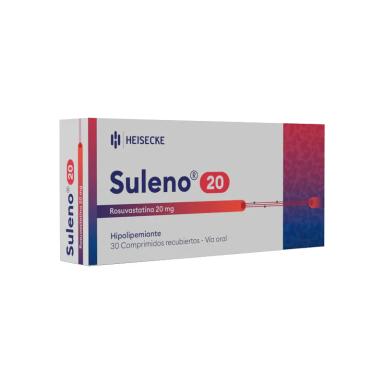Suleno Rosuvastatina 20 mg Heco Nacional - Cont.30 comprimidos