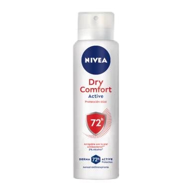 Antitranspirante en Aerosol Dry Comfort Nivea - Cont. 150 mL