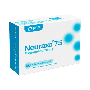 Neuraxa Pregabalina 75 mg - Cont. 40 Capsulas