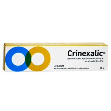 Crinexalic - Betametasona Dipropionato + Ácido Salicílico Ungüento - 20 gr