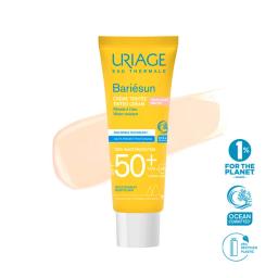 Protector Solar Crema Tinte Claro SPF50+ Bariesun Uriage - Cont. 50 mL