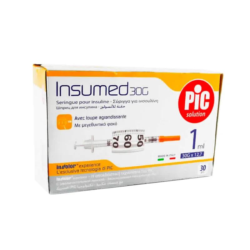 Jeringa Pic Solution Insumed - 30 Unidades
