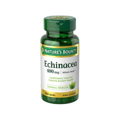 Echinacea 400 mg Natures Bounty - Cont. 100 Capsulas