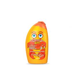 Loreal Kids 2 en 1 Shampoo+Acondicionador Mango-Naranja -Cont.265ml