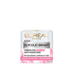 Crema Facial Día Glycolic Loreal Paris - Cont. 50 ml
