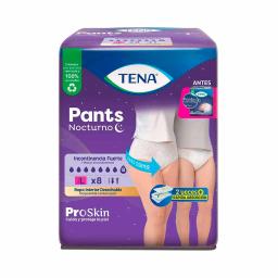Pañal Pants Nocturno L Tena - Cont.8 unidades