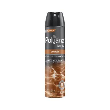 Antitranspirante Aerosol Polyana Men Wood - Cont.150 mL