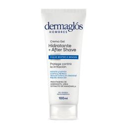 Crema Gel Hidratante Hombres + After Shave Dermaglos - Cont.100 gr
