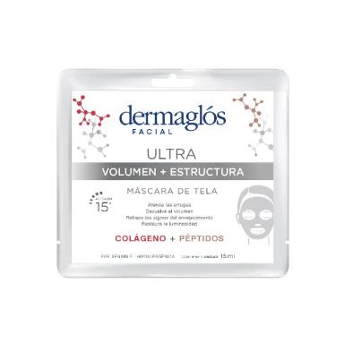 Mascara Facial Ultra Volumen + Estructura Dermaglos - Cont. 15 mL