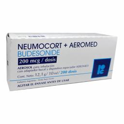 Neumocort Budesonide 200 mcg/dosis + Aeromed