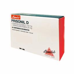 Prisonil D Losartan Potasico 100 mg + Hidroclorotiazida 25 mg - Cont. 30 Comp. Recubiertos.