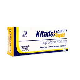 Kitadol Rapid - Ibuprofeno 600 mg - Cont. 20 Capsulas