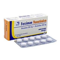 Ferziman Venotonico Diosmina 200 mg - Cont. 30 Comprimidos Recubiertos