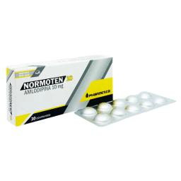 Normoten 10 Amlodipina 10mg - Caja 30 comprimidos Ranurados