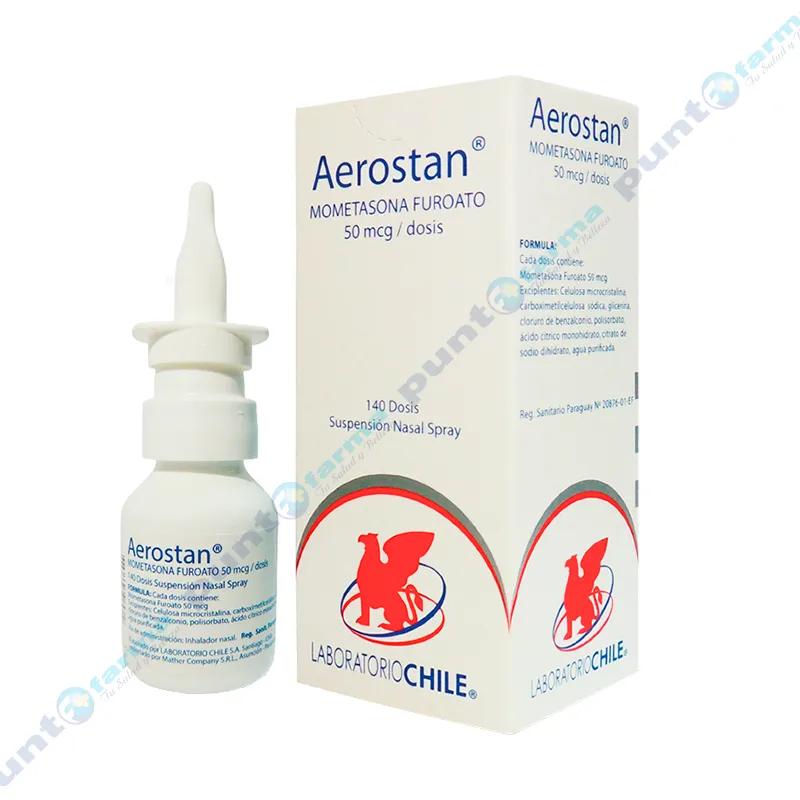 Aerostan 50 mg - Suspensión nasal spray frasco de 140 dosis