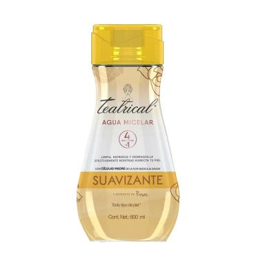 Agua Micelar Aclarante Suavizante Teatrical - 600 mL.