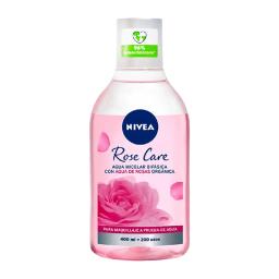 Agua Micelar Bifásica Rose Care Nivea - 400 mL