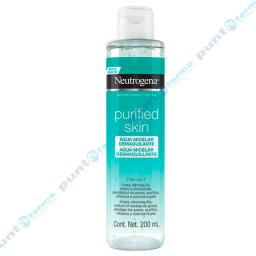 Agua Micelar Desmaquillante Purified Skin Neutrogena - Cont.200 mL