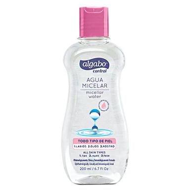Agua Micelar Todo tipo de Piel Algabo - 200 mL