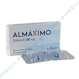 Almáximo Sildenafil 50mg - Caja de 2 comprimidos