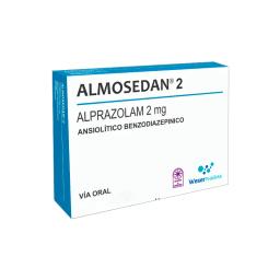 Almosedan 2 Alprazolam 2 mg - Cont. 30 comprimidos