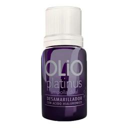 Ampolla Dual Platinus Desamarillador y Tonalizador con Ácido Hialurónico Olio - 18 mL
