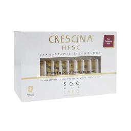 Ampolla para Crecimiento del Cabello HSFC 500 Man Crescina - Cont 20 ampollas de 3,5 mL