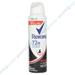 Antitranspirante Antibacterial + Invisible Rexona - Cont.150 mL