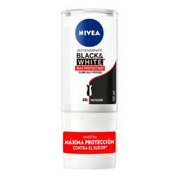 Antitranspirante Nivea Deo Roll On B&W Max Protection Fem - Cont.50mL