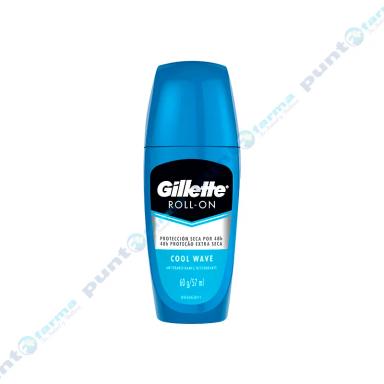 Antitranspirante Roll On Cool Wave Gillette - Cont.60 Gr.