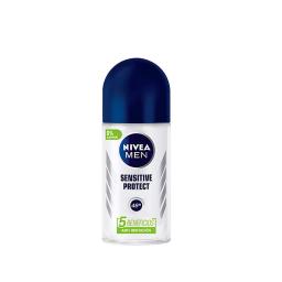 Antitranspirante Roll-On Sensitive Protect Nivea Men - Cont.50 mL