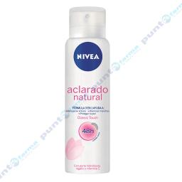 Antitranspirante en aerosol Aclarado natural Nivea - Cont.150mL