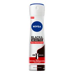 Antitraspirante Nivea Deo Spray B&W Max Protection Fem - Cont.150mL