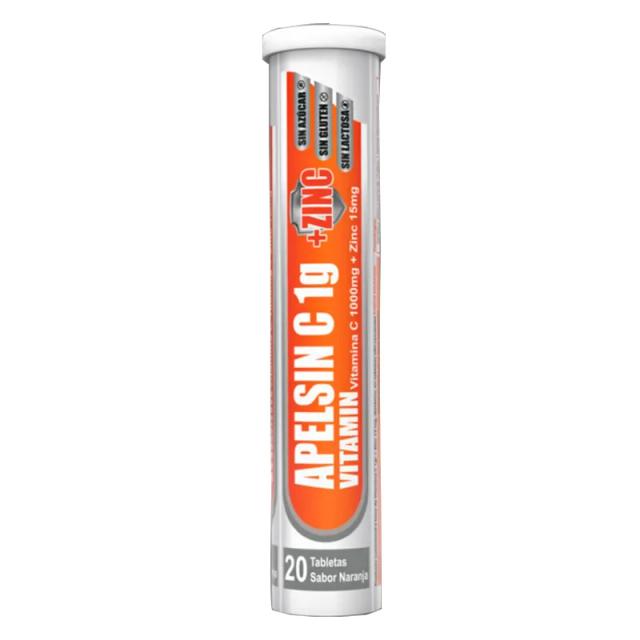 Image miniatura de Apelsin-C-Zinc-Efervescente-Sabor-Naranja-Contiene-20-tabletas-46118.webp