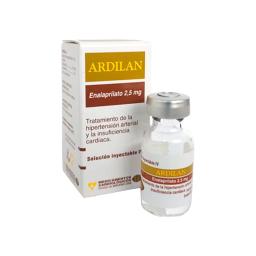 Ardilan Inyectable IV - Enalaprilato 2,5 mg - Frasco Ampolla x 2 ml.