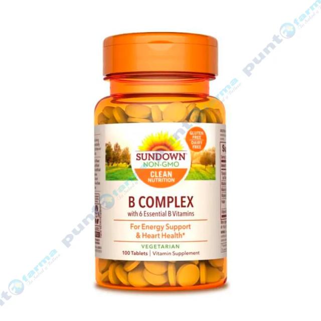 Image miniatura de B-Complex-Sundown-Naturals-Frasco-de-100-comprimidos-38785.webp