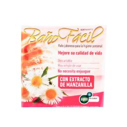Baño Fácil Paño jabonoso - Contiene 10 paños de 400cm