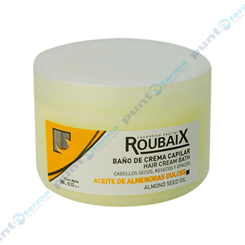 Baño de Crema Capilar Aceite de Almendras Dulces Roubaix - 300 g